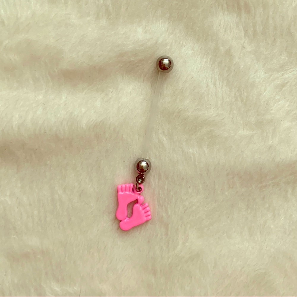 Maternity bellybutton ring